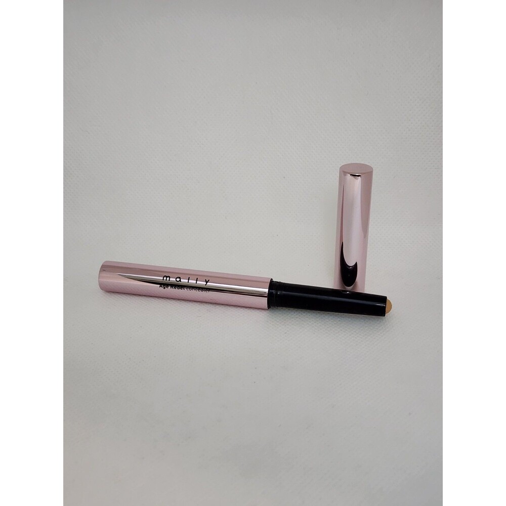 Mally AGE REBEL CONCEALER Brightening Undereye Blemishes Fine Lines Lot of 2 TAN